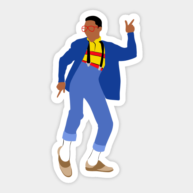 Urkel Sticker by RevArt